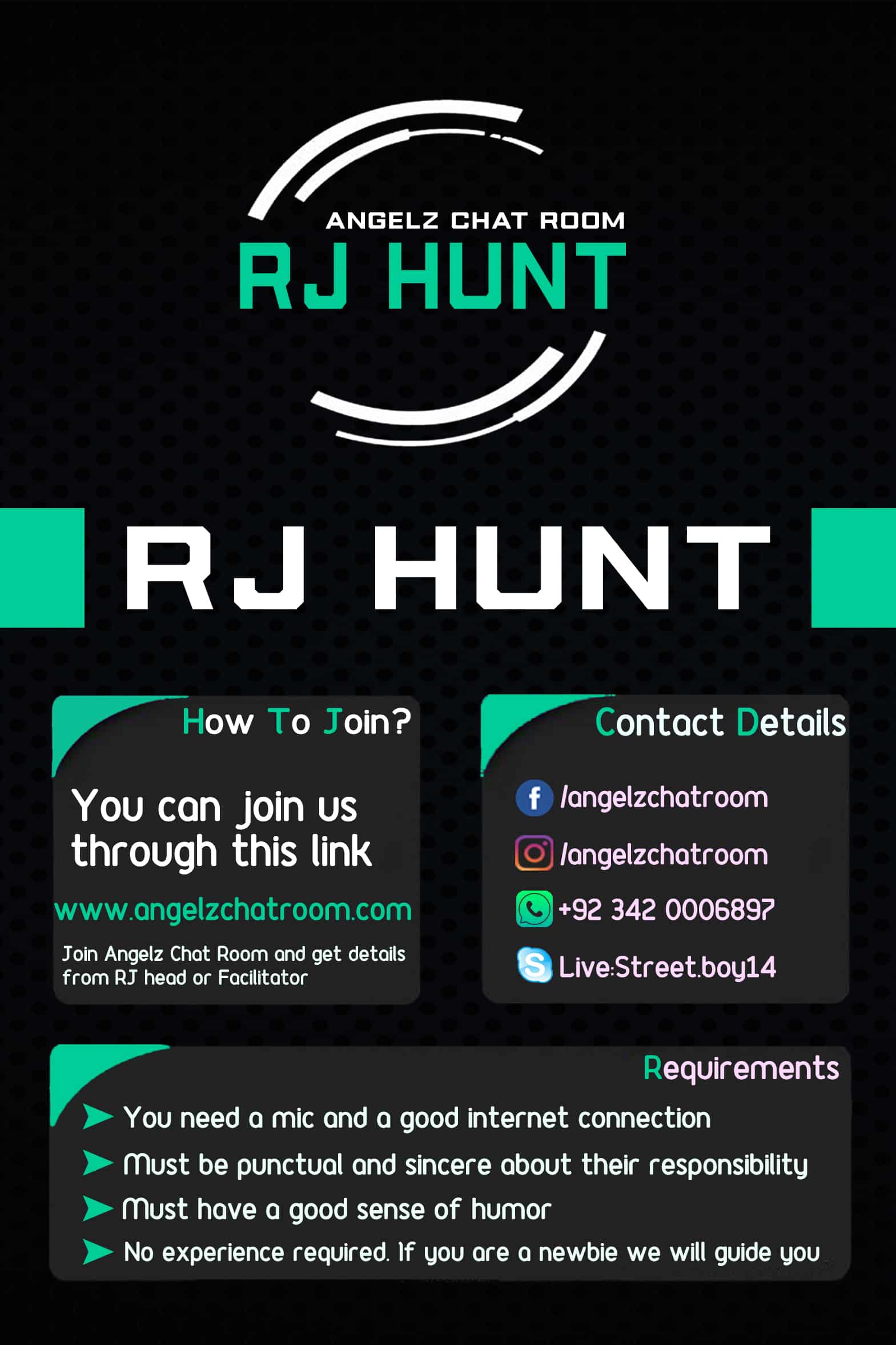 Dosti Chat Room RJ Hunt | Apply for rj